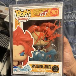 Signed Gogeta Funko Pop 