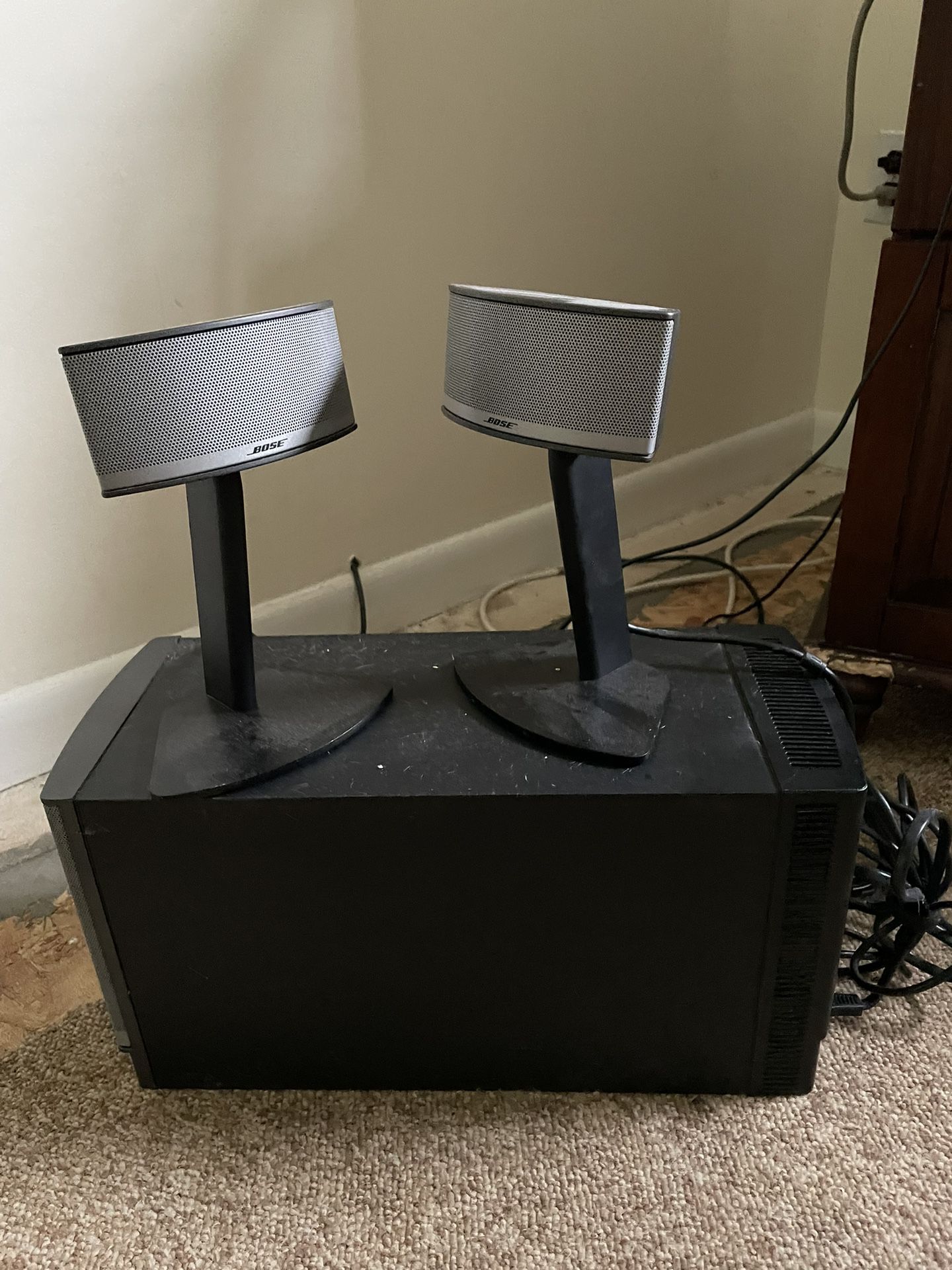 Bose Companion 5 (Subwoofer + 2 Speakers + Control Pod) for Sale