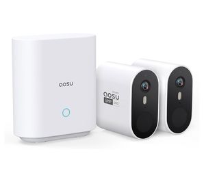 AOSU Security Cameras Wireless Outdoor - 3K 5MP Ultra HD