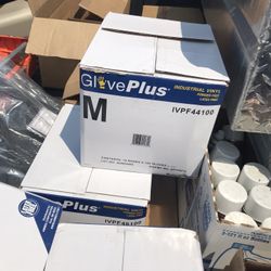 Glove plus Vinyl Powder Free Gloves 1000 Medium  