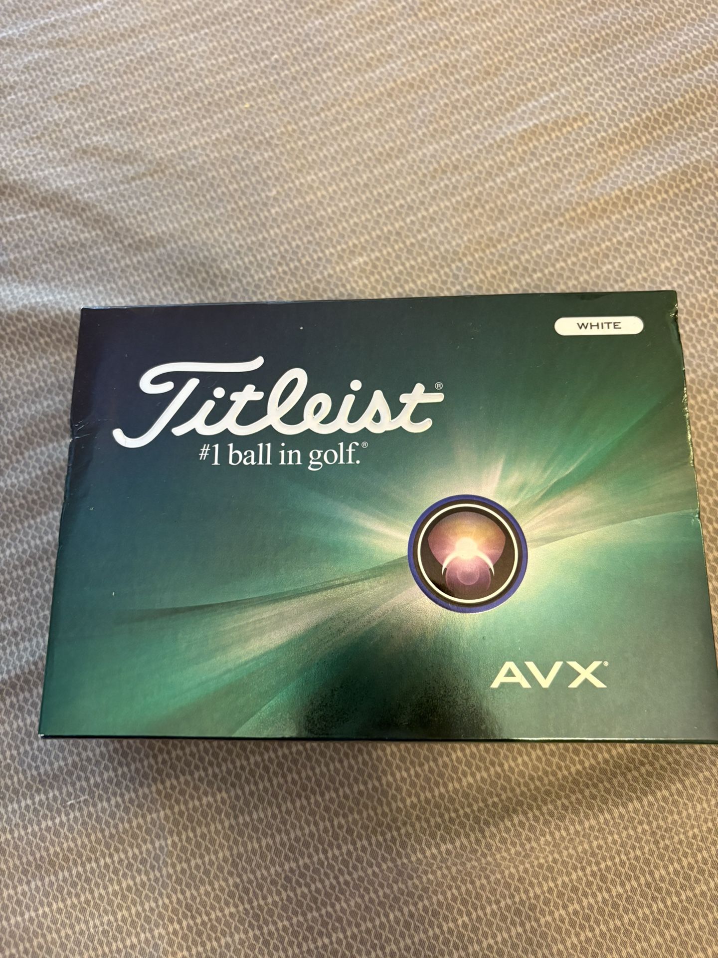 1 Dozen (12) Titleist AVX White Golf Balls BNIB