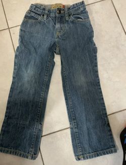 Boys Old Navy Size 5 Adjustable Waist Carpenter Jeans