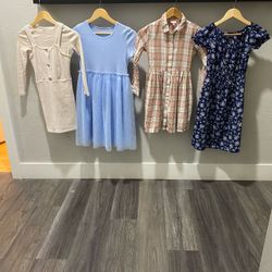 Girls Dresses Lot size 10/12