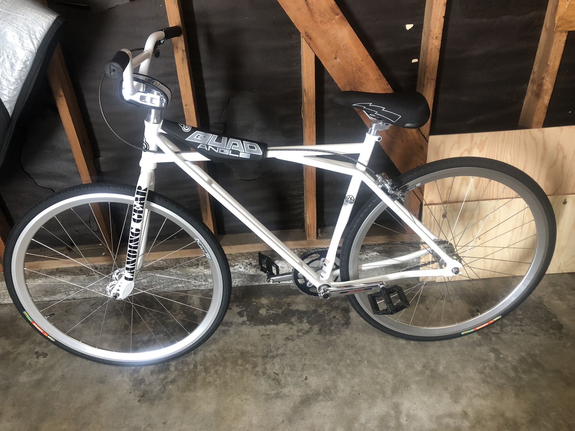 SE Bike 700c Fixed Gear Quad Angle