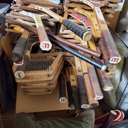 Vintage Tennis Rackets-with Covers & Presses