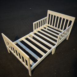 White Toddler Bed Frame