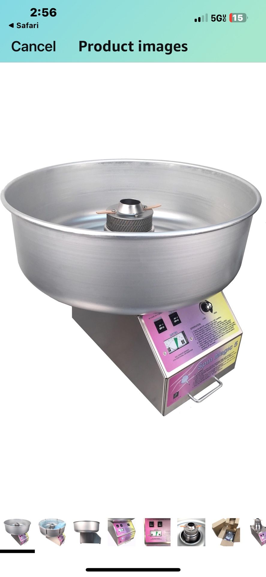 Commercial Cotton Candy Machine