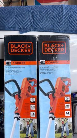 Black & Decker corded 14 inch string, trimmer and edger