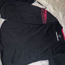 black med couture small medical scrubs set