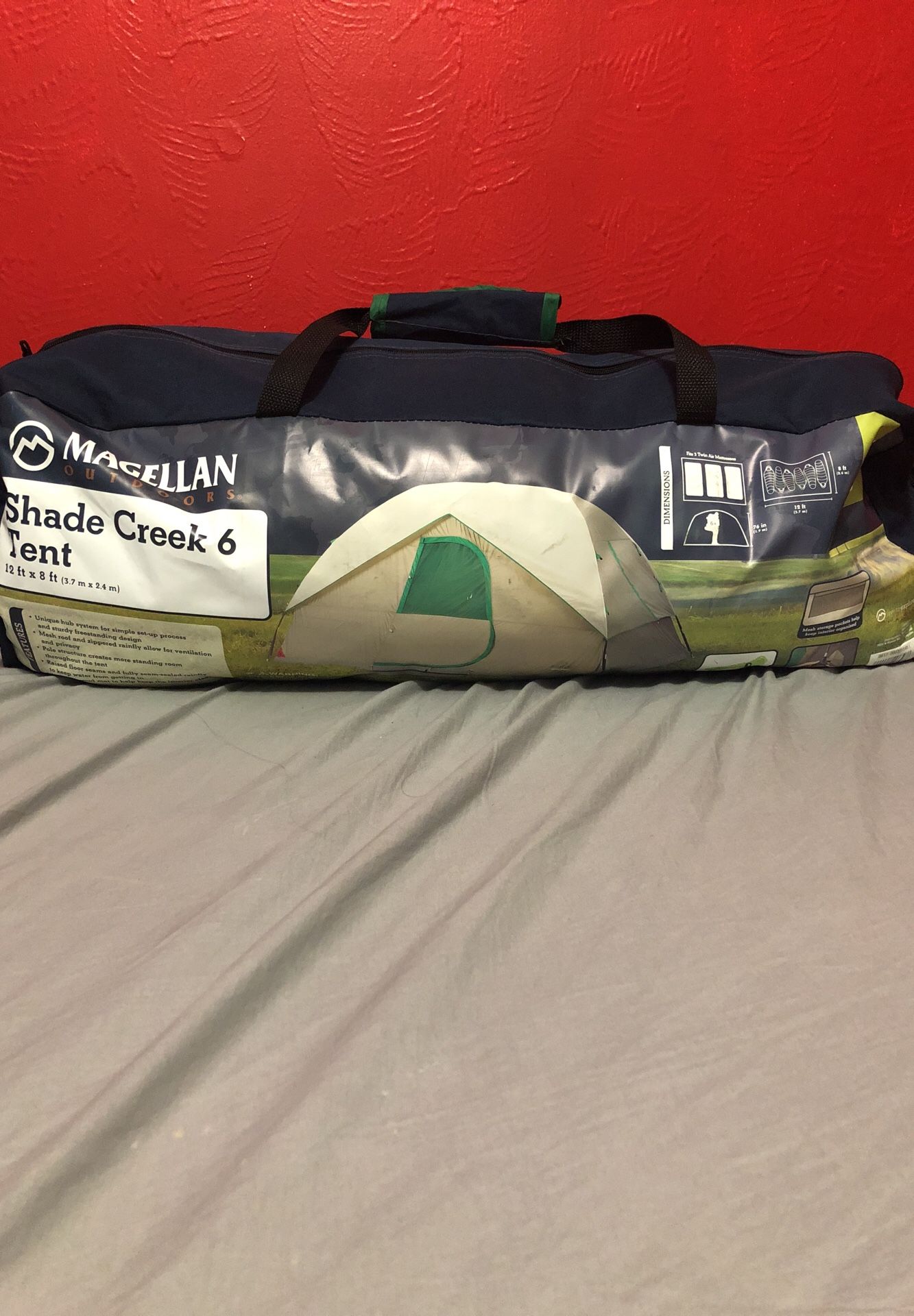 Magellan Outdoors Shade creek 6 tent (12ft X 8ft)