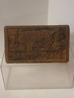 Cast Iron bacon press
