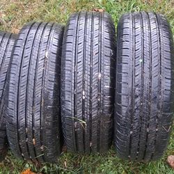 Tires and rims.    185/60/14