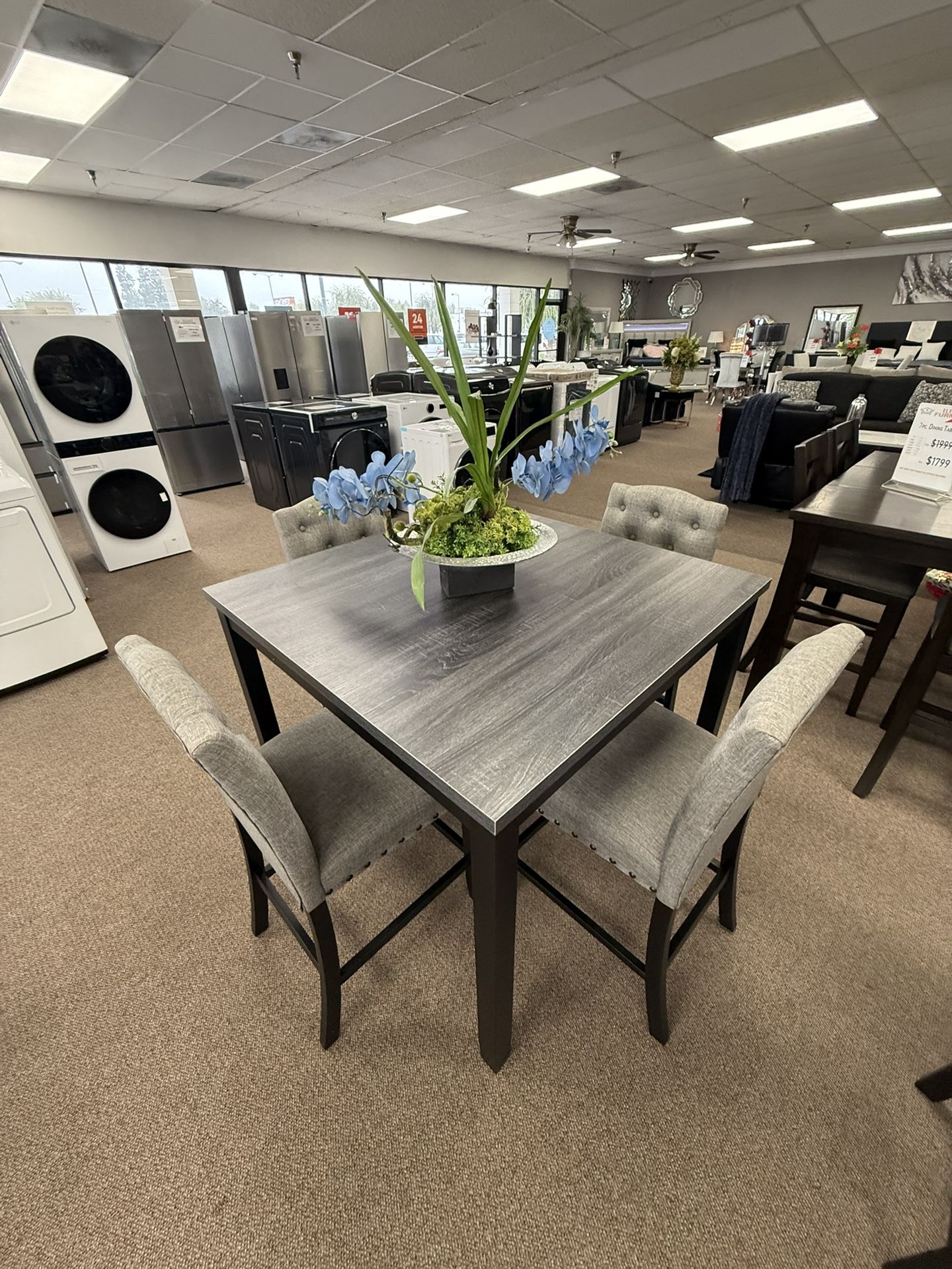 5 Pc Dining Table No Credit Needed $0 Down 