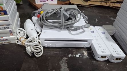 Nintendo wii with games
