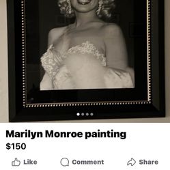 Marilyn Monroe Painting 