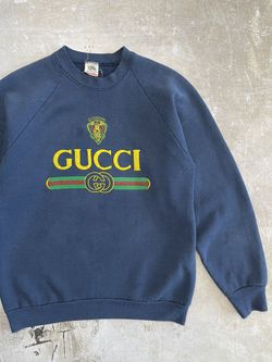 Vintage bootleg gucci clearance crewneck