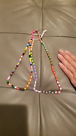 Hama bead necklace