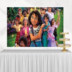 Encanto Birthday Party Backdrop