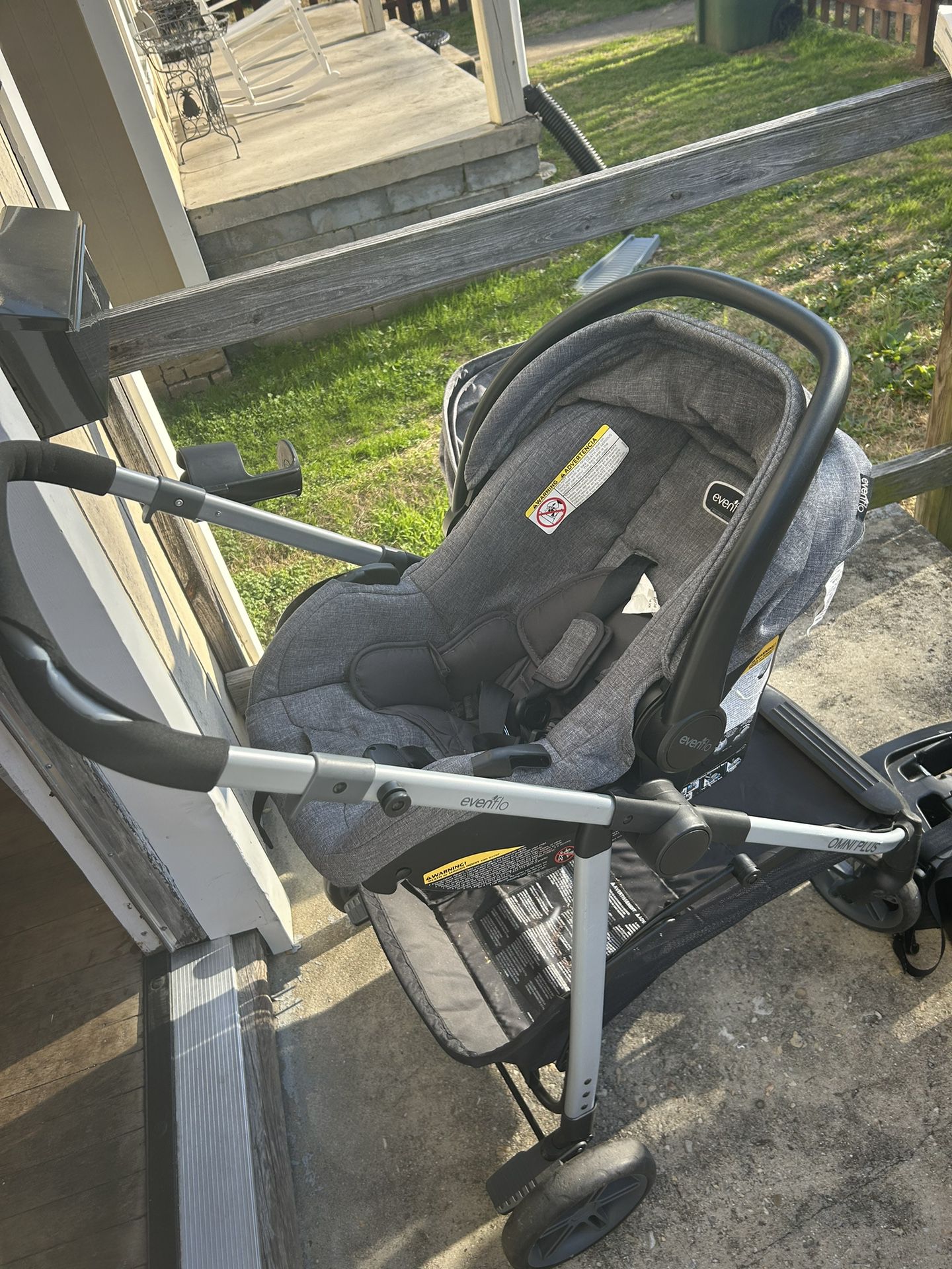 Even Flo Car Seat And Stroller Combo