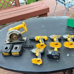 Dewalt cordless power tools