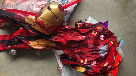 Iron Man Costume Disney Small (Size 7) Child Costume (Read)