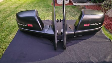 2007- 2012 Toyota Tundra OEM TRD Racing Development Side Mirror Pair