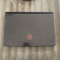 Gaming Laptop MSI With Charger 