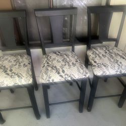 3 Bar stool Chairs 