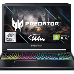 Acer Predator Helios 300 Gaming Laptop – i7, RTX, 144Hz Display