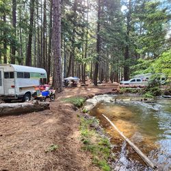 1992 F250 AND 1973 CAMPER