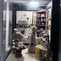 Rare Collectible: Handmade Sherlock Holmes Tea In Harrod’s London Miniature