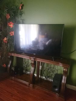 Large Wood TV Stand