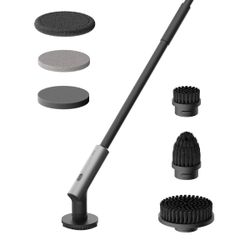 HOTO Cordless Spin Scrubber: 2.5 N·M torque, six brush heads, IPX7 rated kit