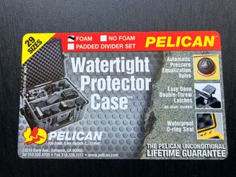 Pelican 1600 case.  Brand new.