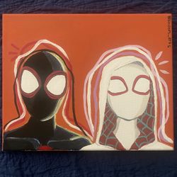 Miles And Gwen Painting 