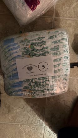 New size 5 diapers
