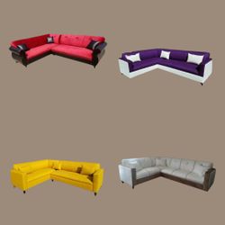 Brand NEW SECTIONAL Sofa COUCHES  L CHAISE 