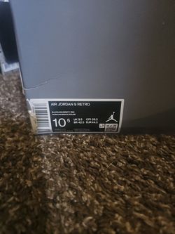 Size 10.5 - Jordan 9 Retro Particle Gray 2022