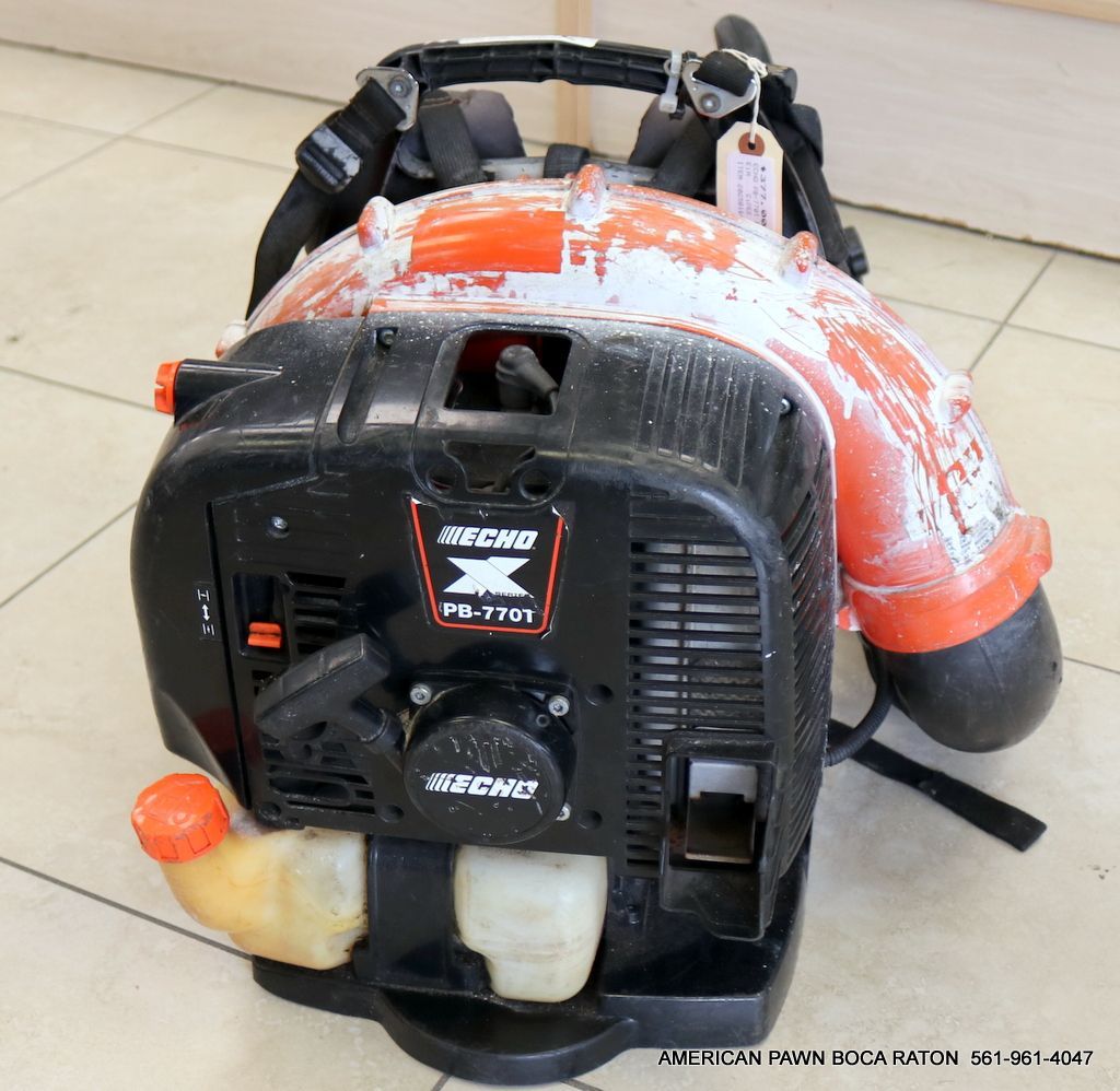 ECHO PB-770T X Series Backpack Leaf Blower 234 MPH 756 CFM 63.3cc Gas 2-Stroke  with Tube Throttle