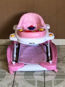 PRACTICALLY NEW BABY ACTIVITY WALKER 3 IN 1