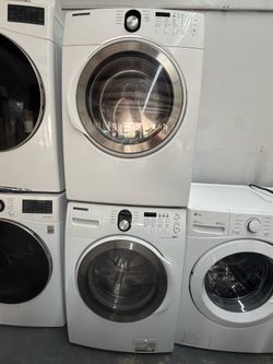 Samsung Front Load Stackable Washer & Dryer Set