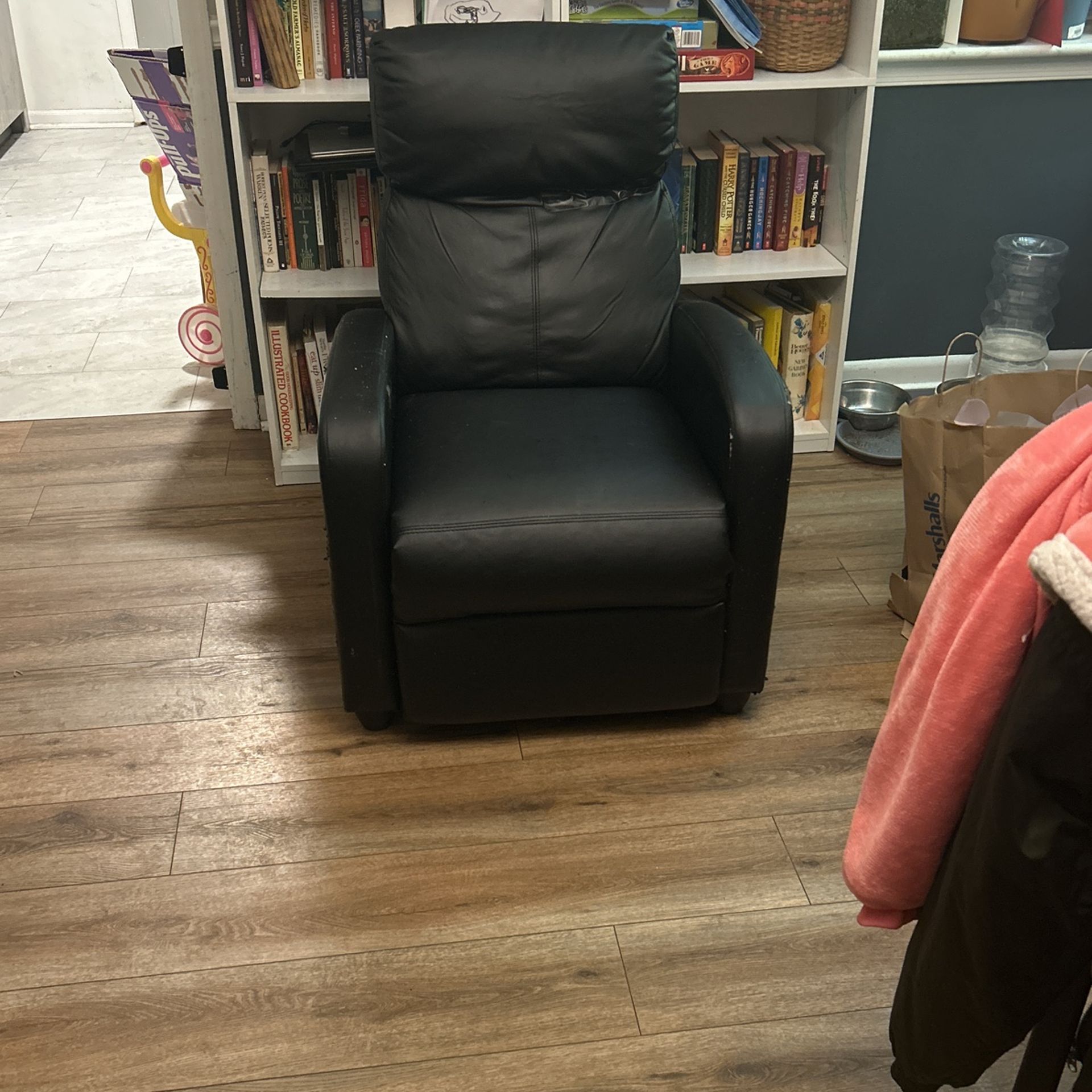 Kid Sized Leather Recliner