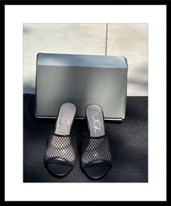 SUGAR - NEW Black platforms Size 8