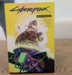 cyberpunk 2077 big city dreams hardcover dark horse comics