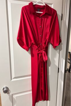 Womens Red Dress 1XL