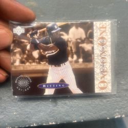 Michael Jordan Baseball Card