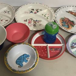 Kids Plates And Mugs 