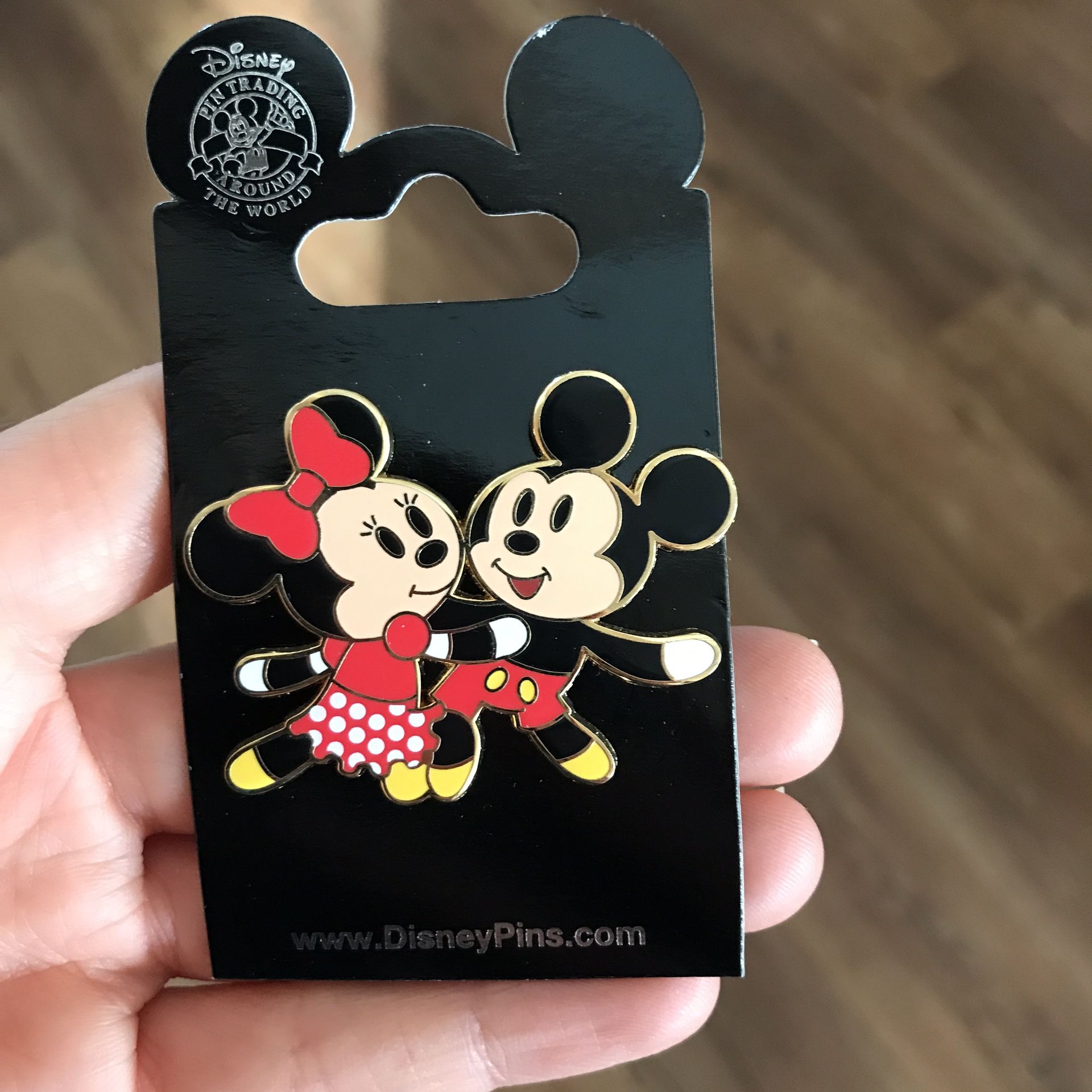 Disney Minnie And Mickey Pin