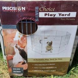 Precision Heavy Duty Play Pen Dog Cage Dog Runner