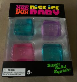 Nee Doh Nice Ice Baby Squish Toy